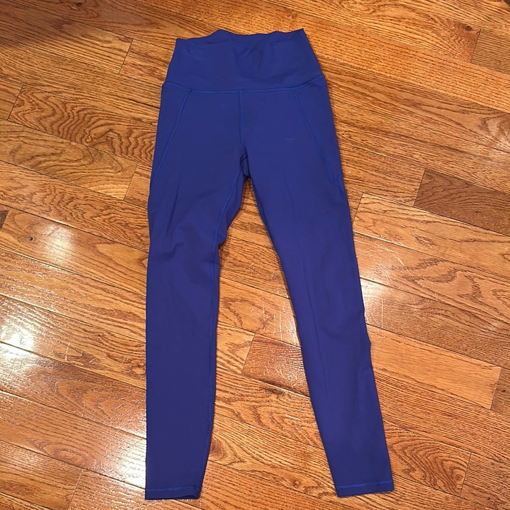 Mono B Blue High-Waisted Leggings